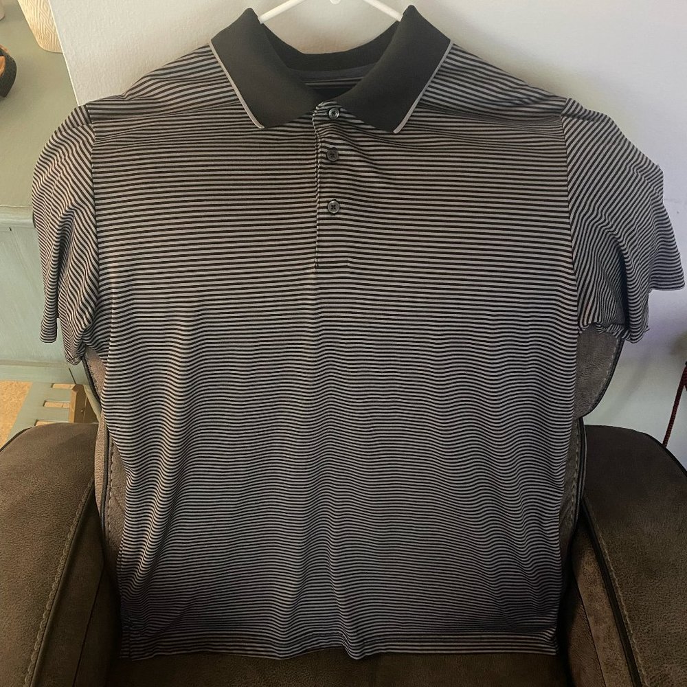 JACK NICKLAUS, GOLDEN BEAR, XXL,BLACK/GREY